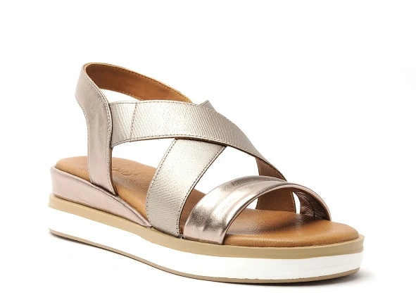 Inuovo Nu Pieds Talons Femme 113015 Bronze 2 Inuovo Nu Pieds Talons Femme 113015 Bronze – Image 2