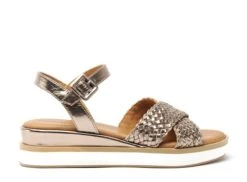 Inuovo Nu Pieds Talons Femme 113065 Bronze