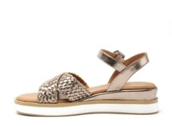 Inuovo Nu Pieds Talons Femme 113065 Bronze -REN Chaussures Magasin 2997601 3