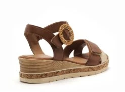 Remonte Nu Pieds Talons Femme D3067 Marron -REN Chaussures Magasin 2999802 5