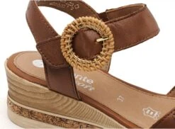 Remonte Nu Pieds Talons Femme D3067 Marron -REN Chaussures Magasin 2999802 6