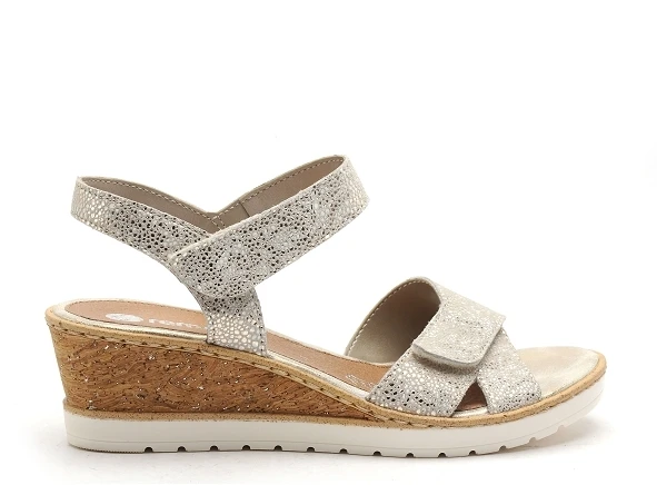 Remonte Nu Pieds Talons Femme R6252 Or 1 Remonte Nu Pieds Talons Femme R6252 Or