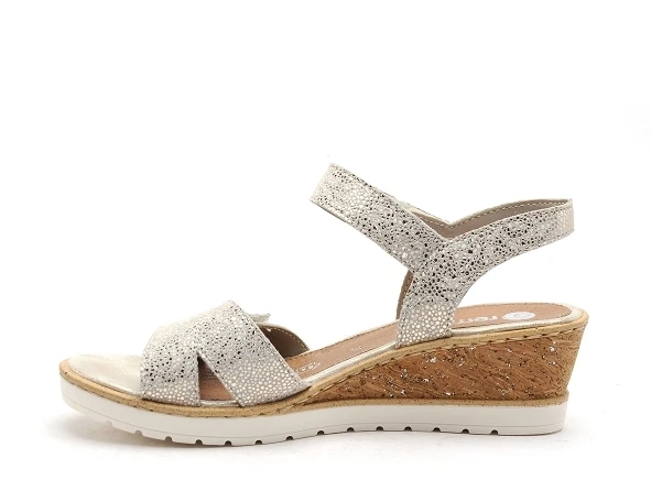 Remonte Nu Pieds Talons Femme R6252 Or 3 Remonte Nu Pieds Talons Femme R6252 Or – Image 3