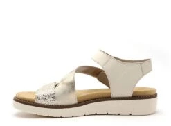 Remonte Nu Pieds Plats Femme D2050 Beige -REN Chaussures Magasin 3000401 3