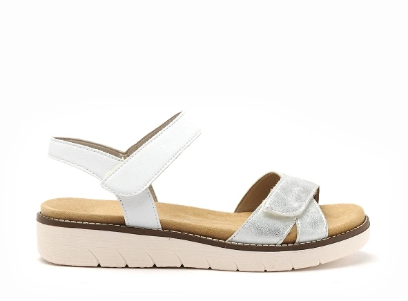 Remonte Nu Pieds Plats Femme D2049 Blanc 1 Remonte Nu Pieds Plats Femme D2049 Blanc