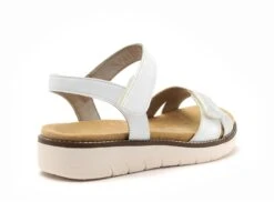 Remonte Nu Pieds Plats Femme D2049 Blanc 10 Remonte Nu Pieds Plats Femme D2049 Blanc -REN Chaussures Magasin 3000502 5