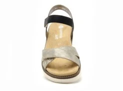 Remonte Nu Pieds Plats Femme D2049 Noir -REN Chaussures Magasin 3000503 4