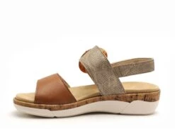 Remonte Nu Pieds Plats Femme R6853 Marron 8 Remonte Nu Pieds Plats Femme R6853 Marron -REN Chaussures Magasin 3000601 3