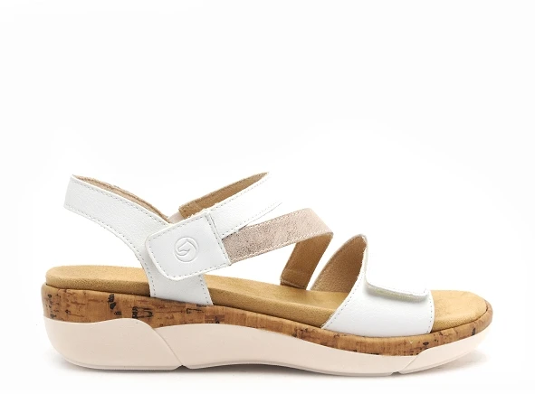 Remonte Nu Pieds Plats Femme R6860 Blanc 1 Remonte Nu Pieds Plats Femme R6860 Blanc