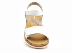 Remonte Nu Pieds Plats Femme R6860 Blanc 9 Remonte Nu Pieds Plats Femme R6860 Blanc -REN Chaussures Magasin 3000701 4