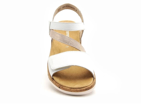 Remonte Nu Pieds Plats Femme R6860 Blanc 4 Remonte Nu Pieds Plats Femme R6860 Blanc – Image 4