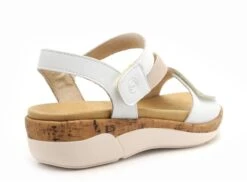 Remonte Nu Pieds Plats Femme R6860 Blanc 10 Remonte Nu Pieds Plats Femme R6860 Blanc -REN Chaussures Magasin 3000701 5