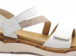 Remonte Nu Pieds Plats Femme R6860 Blanc 11 Remonte Nu Pieds Plats Femme R6860 Blanc -REN Chaussures Magasin 3000701 6