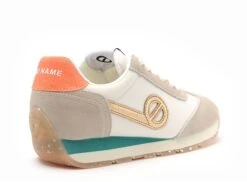 No Name Basses Femme City Run Jogger Blanc -REN Chaussures Magasin 3000901 5