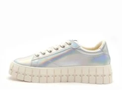 No Name Basses Femme Play Sneaker Argent -REN Chaussures Magasin 3001001 3