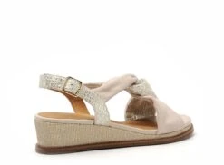 Fugitive Nu Pieds Talons Femme Iser Beige -REN Chaussures Magasin 3003501 5