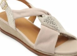 Fugitive Nu Pieds Talons Femme Iser Beige -REN Chaussures Magasin 3003501 6