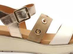 Fugitive Nu Pieds Plats Femme Kinoa Multicolore -REN Chaussures Magasin 3003601 6