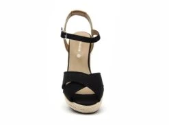 Tom Tailor Nu Pieds Talons Femme 5390010001 Noir -REN Chaussures Magasin 3011302 4