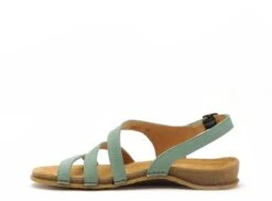 El Naturalista Nu Pieds Plats Femme Panglao N5811 Vert -REN Chaussures Magasin 3015202 3
