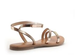 Les Tropeziennes Nu Pieds Plats Femme Hanak F Or -REN Chaussures Magasin 3015501 5