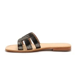 Les Tropeziennes Nu Pieds Plats Femme Hadamia F Noir -REN Chaussures Magasin 3015701 3