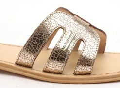 Les Tropeziennes Nu Pieds Plats Femme Hadamia F Or -REN Chaussures Magasin 3015702 6