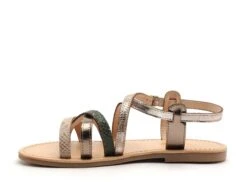 Les Tropeziennes Nu Pieds Plats Femme Hapaxgum F Kaki -REN Chaussures Magasin 3016201 3