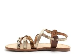 Les Tropeziennes Nu Pieds Plats Femme Hapaxgum F Multicolore -REN Chaussures Magasin 3016202 3