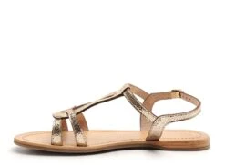 Les Tropeziennes Nu Pieds Plats Femme Hacklio F Or -REN Chaussures Magasin 3016301 3