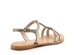 Les Tropeziennes Nu Pieds Plats Femme Hacklio F Or -REN Chaussures Magasin 3016301 5