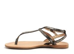 Les Tropeziennes Nu Pieds Plats Femme Hamado F Gris -REN Chaussures Magasin 3016401 3