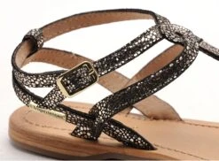 Les Tropeziennes Nu Pieds Plats Femme Hamado F Gris -REN Chaussures Magasin 3016401 6