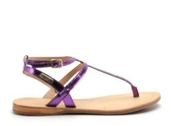 Les Tropeziennes Nu Pieds Plats Femme Hamado F Violet