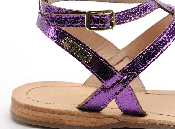 Les Tropeziennes Nu Pieds Plats Femme Hamado F Violet 6 Les Tropeziennes Nu Pieds Plats Femme Hamado F Violet – Image 6