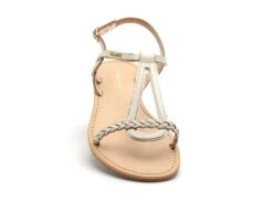 Les Tropeziennes Nu Pieds Plats Femme Happy F Beige -REN Chaussures Magasin 3016501 4