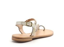 Les Tropeziennes Nu Pieds Plats Femme Hapydea F Beige -REN Chaussures Magasin 3016601 5