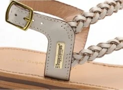 Les Tropeziennes Nu Pieds Plats Femme Hapydea F Beige -REN Chaussures Magasin 3016601 6