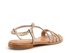 Les Tropeziennes Nu Pieds Plats Femme Homage F Or -REN Chaussures Magasin 3016901 5