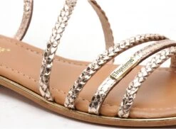 Les Tropeziennes Nu Pieds Plats Femme Homage F Or -REN Chaussures Magasin 3016901 6