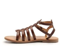 Les Tropeziennes Nu Pieds Plats Femme Hikaela Marron -REN Chaussures Magasin 3017201 3