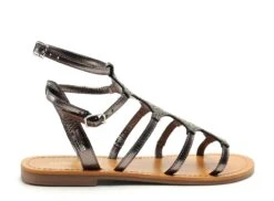 Les Tropeziennes Nu Pieds Plats Femme Ohlala F Argent