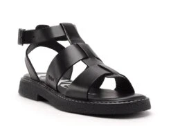 Kickers Nu Pieds Plats Femme Kicklila 961070 50 Noir -REN Chaussures Magasin 3018401 2