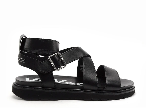 Kickers Nu Pieds Plats Femme Neosunny 961240 50 Noir 1 Kickers Nu Pieds Plats Femme Neosunny 961240 50 Noir