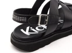 Kickers Nu Pieds Plats Femme Neosinead 961230 50 Noir -REN Chaussures Magasin 3018801 6