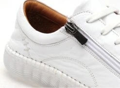 Coco Abricot Basses Femme Mison Blanc -REN Chaussures Magasin 3022901 6