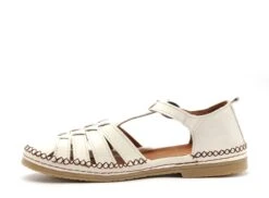 Coco Abricot Basses Femme Musigny Blanc -REN Chaussures Magasin 3023001 3