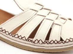 Coco Abricot Basses Femme Musigny Blanc -REN Chaussures Magasin 3023001 6