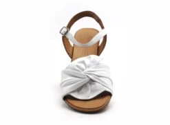 Coco Abricot Nu Pieds Talons Femme Mulsans Blanc -REN Chaussures Magasin 3024001 4