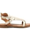 Coco Abricot Nu Pieds Plats Femme Muizon Beige